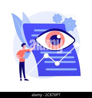 Vision déclaration vecteur concept métaphore Illustration de Vecteur