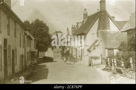 Le village, Coddenham, Ipswich, Needham Market, Suffolk, Angleterre. Banque D'Images