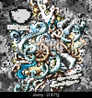 Illustration de vecteurs nautiques Illustration de Vecteur