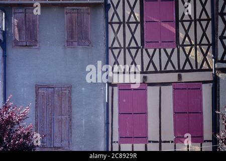 Mirepoix. Département de l'Ariège en France. Banque D'Images