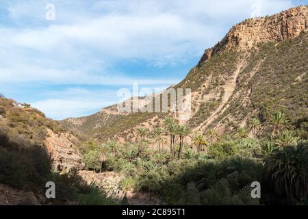 Paradise Valley, Taghrat, Maroc Banque D'Images