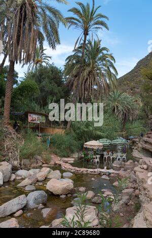 Paradise Valley, Taghrat, Maroc Banque D'Images