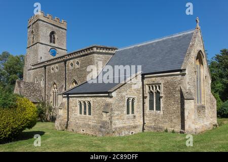 Angleterre, Oxfordshire, église de Heyford supérieure Banque D'Images