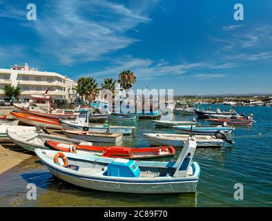 Fuseta, est de l'Algarve Banque D'Images