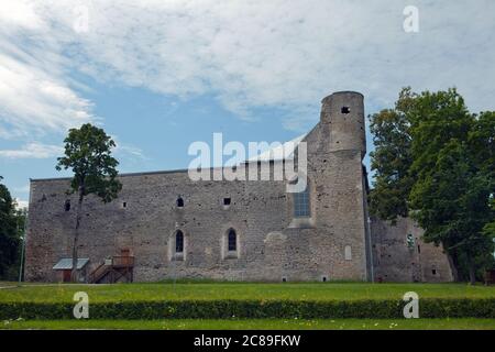 Ruines du monastère cistercien à Padise. Estonie, Europe. Les ruines sont maintenant un musée. La restauration complète de l'ancien complexe de monastère a été Banque D'Images