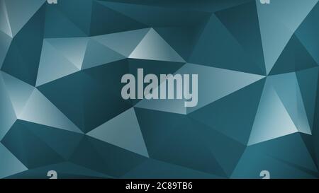 Arrière-plan polygonal abstrait de nombreux triangles en gris Illustration de Vecteur