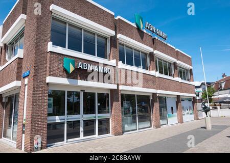 Terneuzen, pays-Bas, 12 juillet 2020, Bâtiment du groupe bancaire néerlandais ABN AMRO Banque D'Images