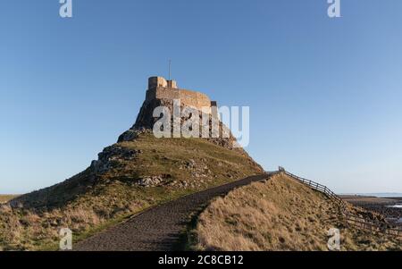 Ile Sainte, Berwick-sur-Tweed. Banque D'Images