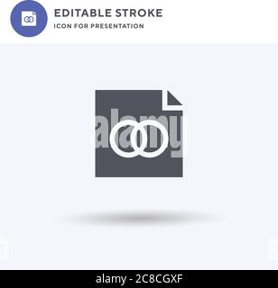 Vecteur d'icône en niveaux de gris, signe plat rempli, pictogramme solide isolé sur blanc, illustration du logo. Icône de niveaux de gris pour la présentation. Illustration de Vecteur