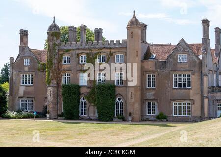 Marwell Hall au zoo de Marwell Banque D'Images