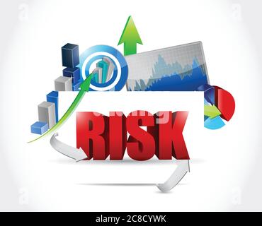 Conception d'illustration de message de développement commercial sur fond blanc Illustration de Vecteur