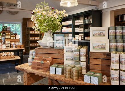 Intérieur de la ferme de Sandringham Royal Estate, Norfolk Banque D'Images