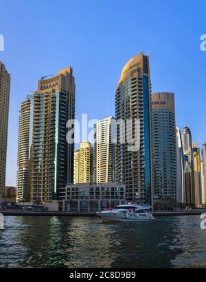 "Ghetto" dans la Marina de Dubaï Banque D'Images