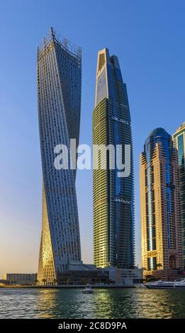 "Ghetto" dans la Marina de Dubaï Banque D'Images