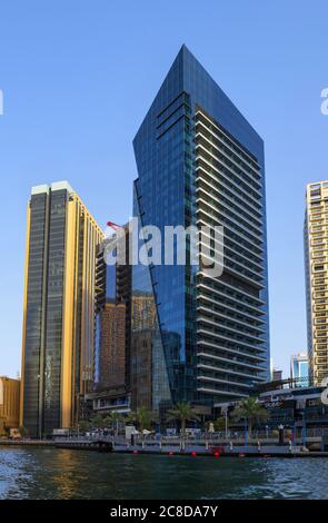 "Ghetto" dans la Marina de Dubaï Banque D'Images