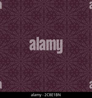 répétition inspirée des pièces mécaniques géométriques Illustration de Vecteur