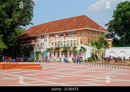 Melaka, ville classée au patrimoine mondial, Malacca, Malaisie Banque D'Images