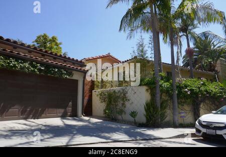 Los Angeles, Californie, États-Unis 23 juillet 2020 UNE vue générale de l'atmosphère de l'ancienne maison et dernière résidence de Marie Wilson où elle est décédée (23 novembre 1972) le 23 juillet 2020 à 7050 la Presa Drive à Los Angeles, Californie, États-Unis. Photo par Barry King/Alay stock photo Banque D'Images