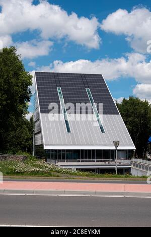 Terneuzen, pays-Bas, 12 juillet 2020, bâtiment principal Port de la mer du Nord Port européen Banque D'Images