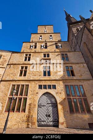 Maison de pesage d'Osnabrueck, Allemagne, Basse-Saxe, Osnabrueck Banque D'Images