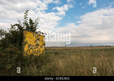 Aéroport de Berlin Tempelhof, piste Banque D'Images