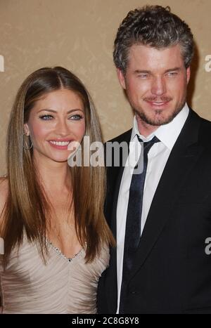 Rebecca Gayheart et Eric Dane arrivent au gala de conception Devine du projet Angel Food qui s'est tenu à l'hôtel Beverly Hilton de Beverly Hills, en Californie. L'événement a eu lieu le jeudi 29 novembre 2007. Photo par: SBM / PictureLux - référence du fichier # 34006-12015SBMPLX Banque D'Images