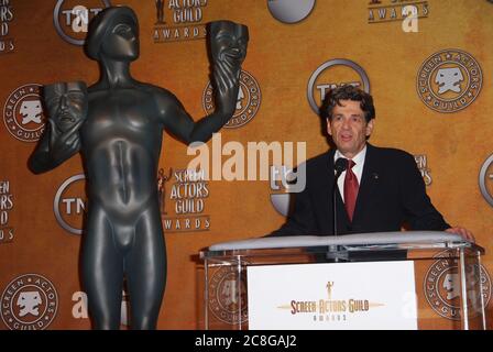 Alan Rosenberg, président DE SAG, lors de la 14e annonce de nominations annuelles aux prix de la Guilde des acteurs de l'écran, au Pacific Design Center, au Silver Screen Theatre de West Hollywood, en Californie. L'événement a eu lieu le jeudi 20 décembre 2007. Photo par: SBM / PictureLux - référence du fichier # 34006-12445SBMPLX Banque D'Images