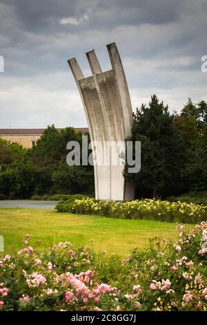 Berlin, monument du pont aérien Banque D'Images