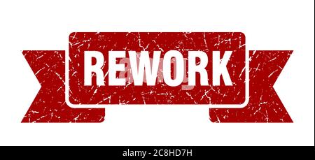 bande de ruban réusinage. bande rétro rétro réusinage. Illustration de Vecteur