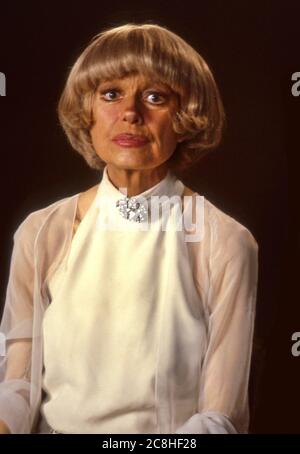 L'actrice Carol Channing Banque D'Images