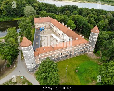 Château historique de Panemune à Vytenai, district de Jurbarkas, Lituanie, près de la rivière Nemunas Banque D'Images