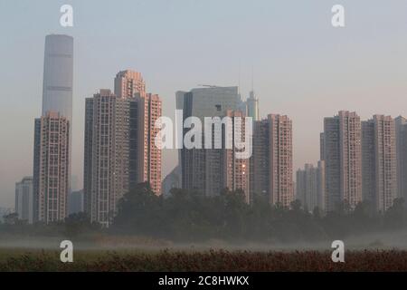 Shenzhen de Ma TSO Lung, Hong Kong 18 novembre 2019 Banque D'Images