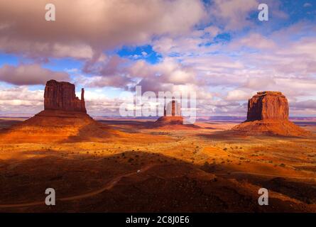 Monument Valley Navajo Tribal Park Banque D'Images