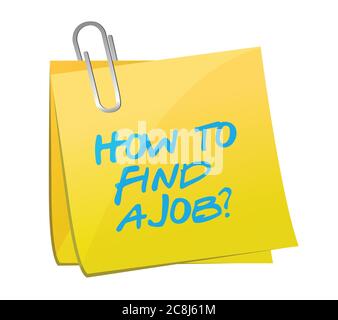 Comment trouver un modèle d'illustration de poste sur un fond blanc Illustration de Vecteur