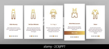 Combinaison protection des travailleurs vêtements icônes définir le vecteur Illustration de Vecteur