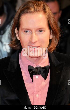 WES Anderson. 'Fantastique M. Fox' BFI 53e Festival du film de Londres, Odeon Leicester Square, Londres. ROYAUME-UNI Banque D'Images