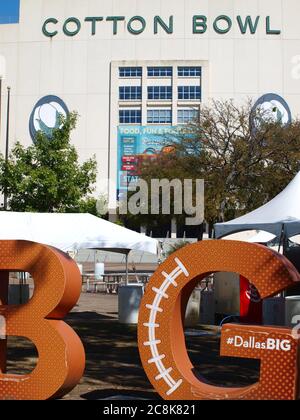 Parc des expositions, Dallas Banque D'Images