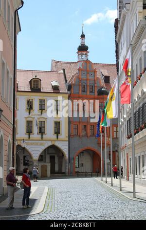 Görlitz/Zgorzelec, Grenzstadt zwischen Deutschland und Polen Banque D'Images