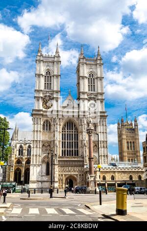 L'Abbaye de Westminster, London, UK Banque D'Images