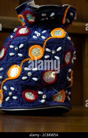 sac pour femmes de desiner fait à la main de rajasthan artisanat Banque D'Images