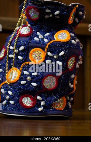 sac pour femmes de desiner fait à la main de rajasthan artisanat Banque D'Images