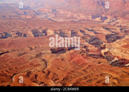 Canyonlands dans l'Utah Banque D'Images