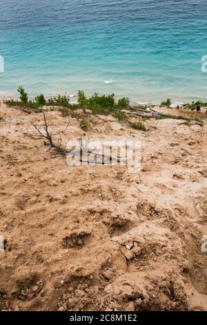 Pyramid point, Sleeping Bear Dunes National Lakeshore, Michigan Banque D'Images