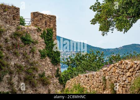 Forteresse de Saint Tropez-Saint TROPEZ, FRANCE - 13 JUILLET 2020 Banque D'Images