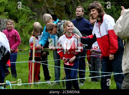 Orientation. Photo Jeppe Gustafsson Banque D'Images