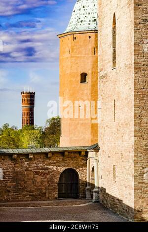 Kalmar, Suède le domaine du château de Kalmar. | utilisation dans le monde entier Banque D'Images