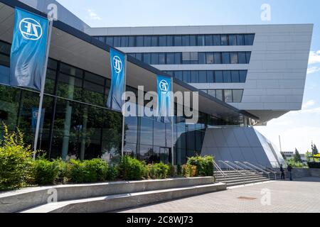 Allemagne : siège mondial du groupe ZF à Friedrichshafen. ZF est le deuxième plus grand fournisseur automobile au monde.photo de 22. Juin 2020. | utilisation dans le monde entier Banque D'Images