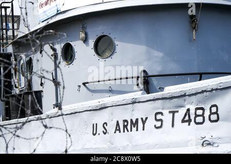 US ST 488 TUG, le Havre, Seine-Martime, Normandie, France Banque D'Images