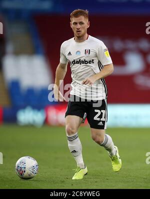 Harrison Reed de Fulham lors du match de championnat Sky Bet au stade de Cardiff City, à Cardiff. Banque D'Images