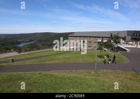 Schleiden-Gemuend, Nordrhein-Westfalen/ Allemagne - septembre 06 2019: Complexe 'Vogelsang IP' à Eifel/Allemagne, construit à l'origine sous le nom de NS Ordensburg Vogels Banque D'Images